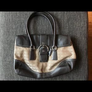 Coach Mini Monogram Satchel